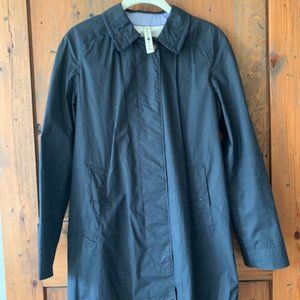 Womens CHATCWIN Navy rain coat
